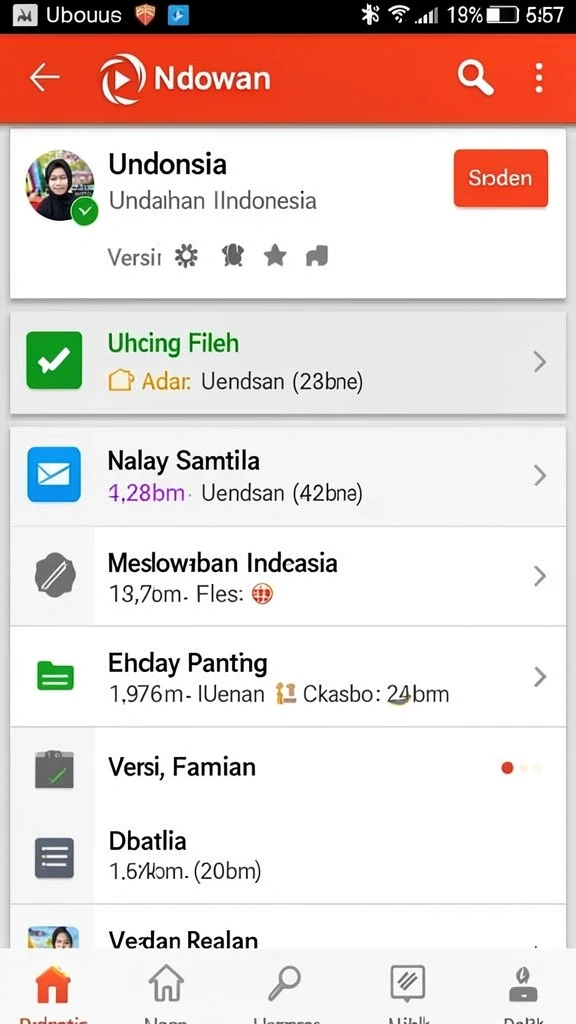 11bola - Tampilan antarmuka yang menarik dan user-friendly.