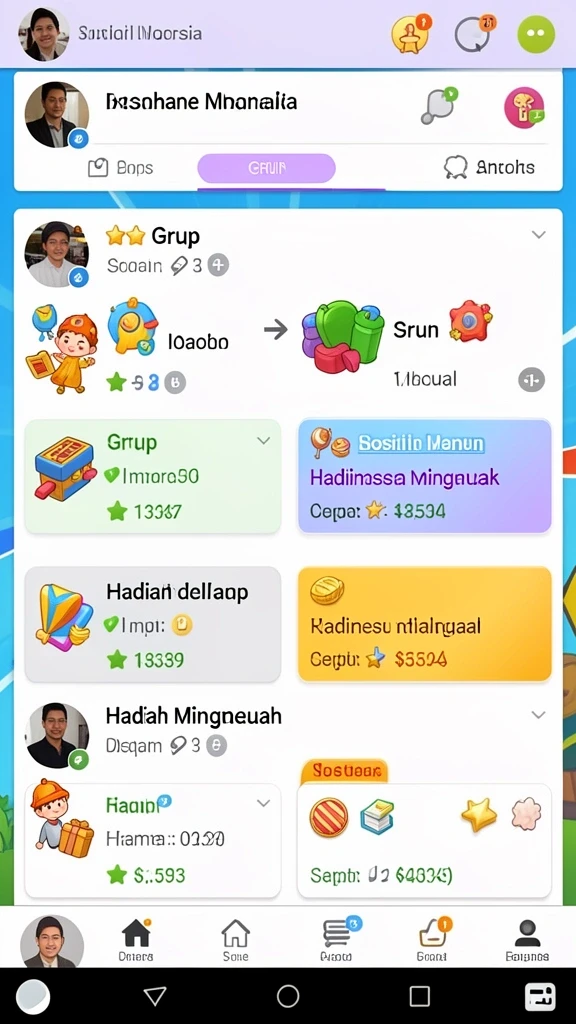 agam66 - Tampilan antarmuka yang menarik dan mudah digunakan.