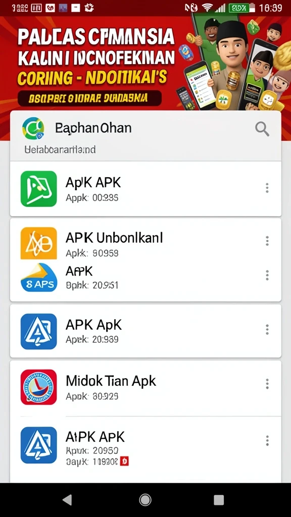 duit8 - Tampilan antarmuka yang modern dan cerah.