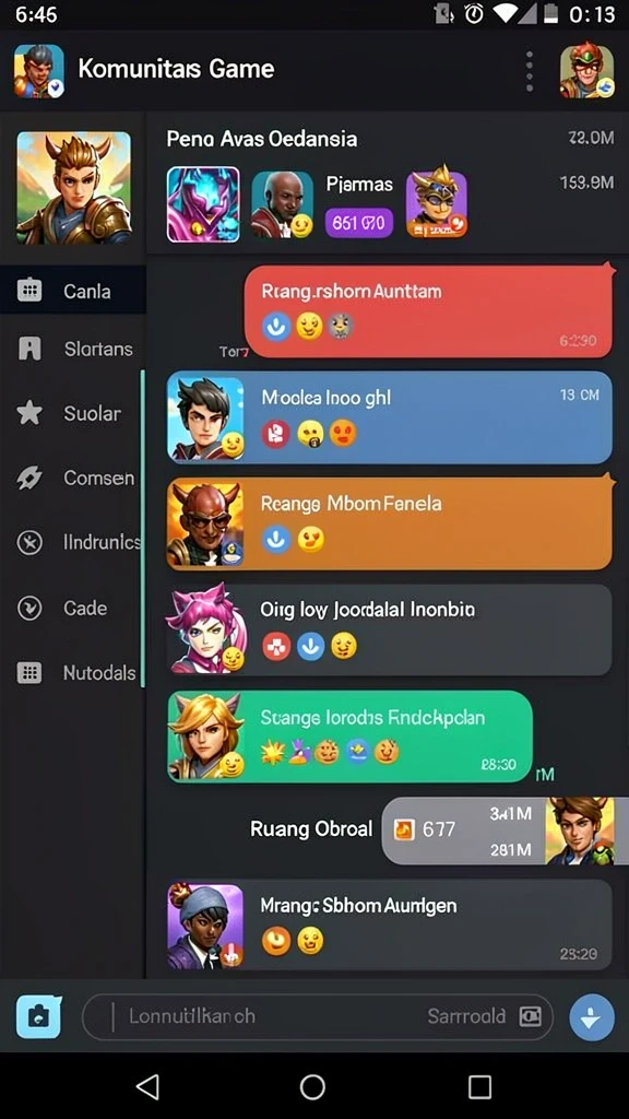 hokigame - Tampilan antarmuka yang user-friendly dan menarik.