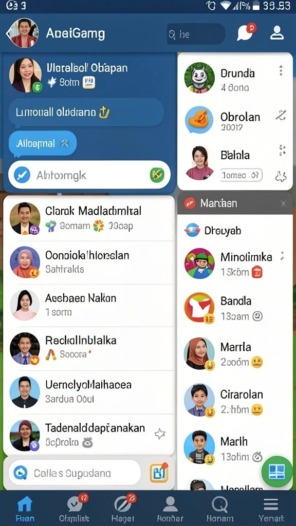 kakwin - Tampilan antarmuka yang menarik dan mudah digunakan.