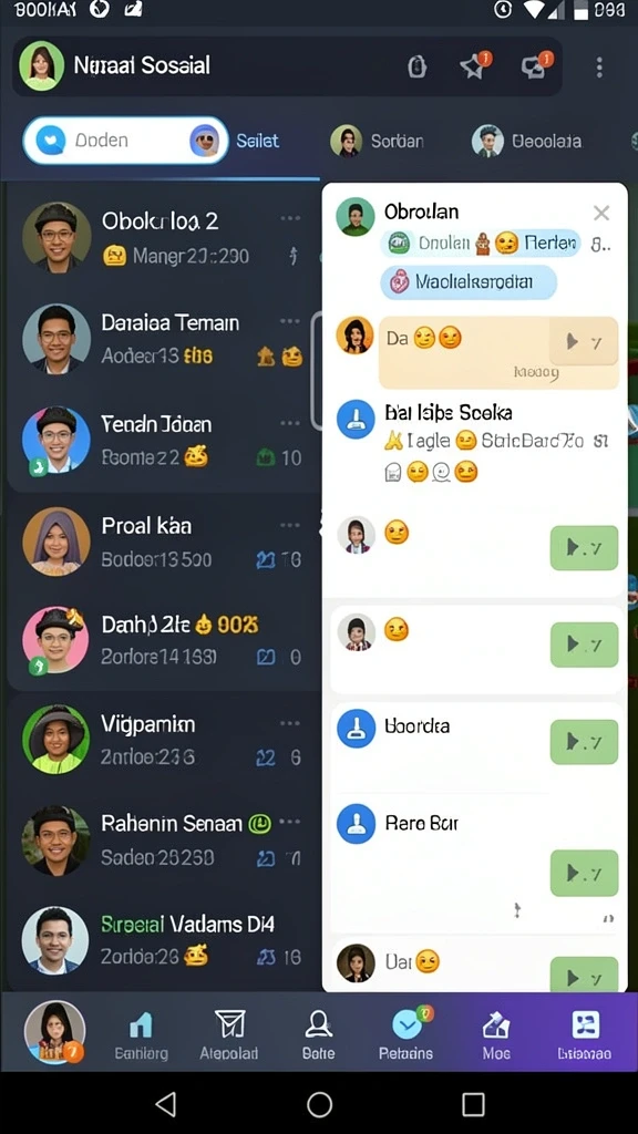 luck365 - Tampilan antarmuka pengguna yang sederhana dan intuitif.
