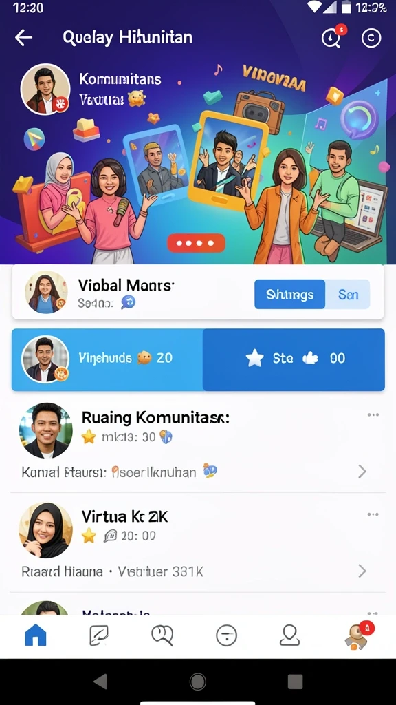 saranajitu - Tampilan antarmuka awal SARANAJITU yang menarik.