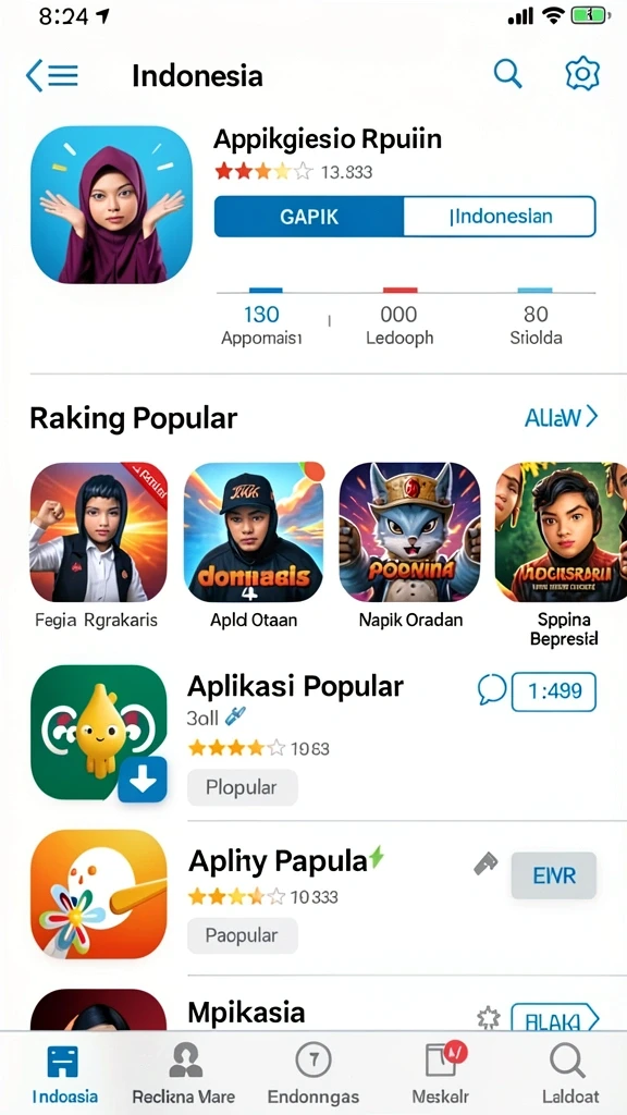 y89 - Tampilan antarmuka yang user-friendly dan menarik.